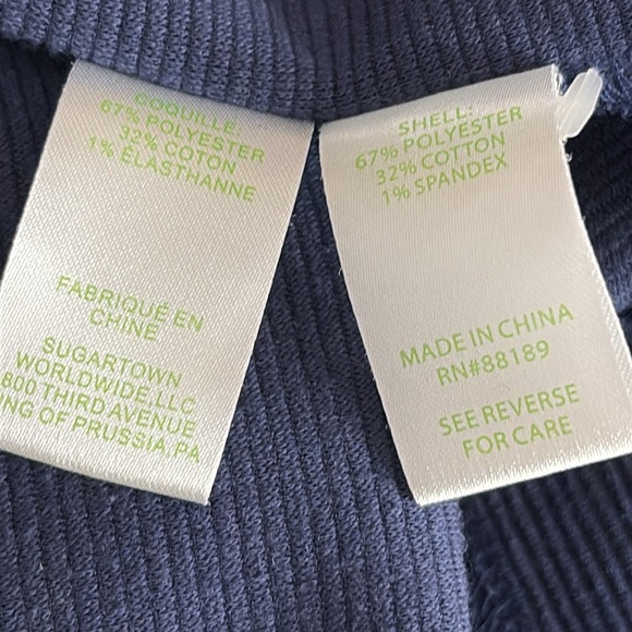 Lilly Pulitzer Charlene Ribbed Shift Dress in True Navy - Size Small - Picture 7 of 8